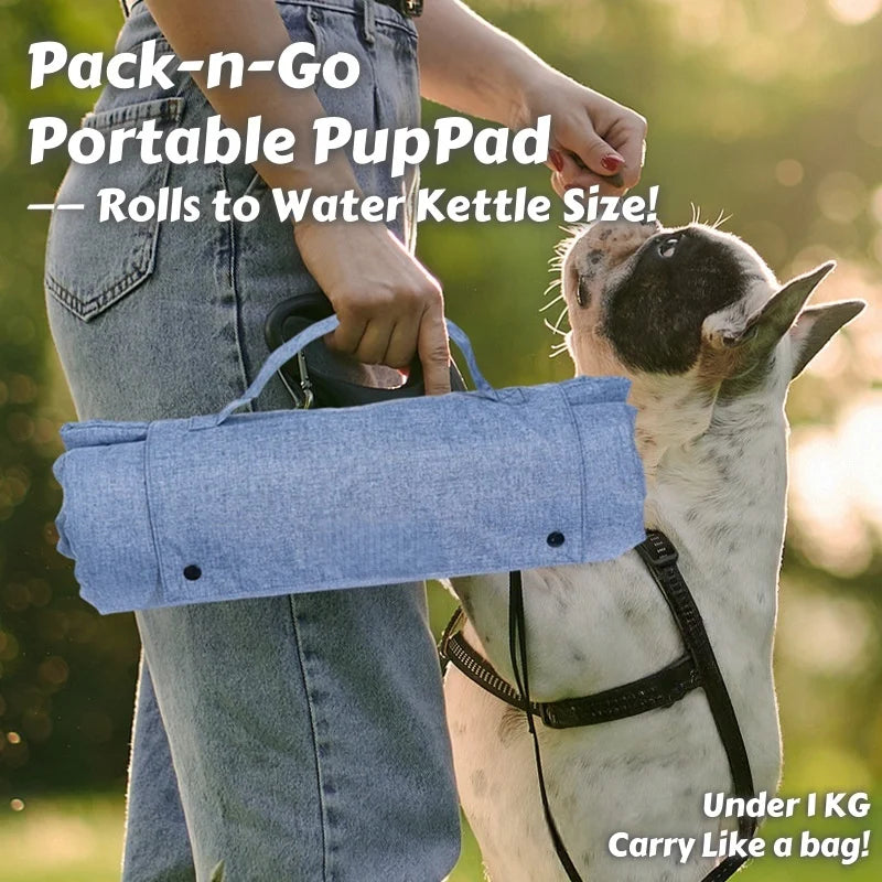 All-Season Outdoor Adventure Den - HydroShield Waterproof Pad for Dogs & Cats, Chew-Proof Easy Washiing Pet Portable Bed