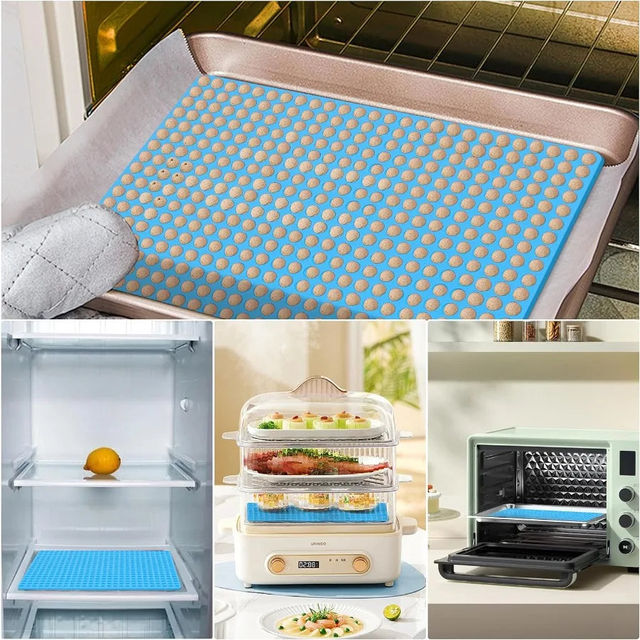 2Pcs 468-Cavity Round Silicone Chocolate Drop Molds/Dog Treats Mold for Baking Semi Sphere Gummy Candy Molds for Pet Treats Gac