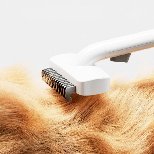 Stainless Steel Pet Comb with Rounded Knife Head - Dog Grooming Tool for Thinning Hair Gentle on Skin Grooming dog Combs Dog kit